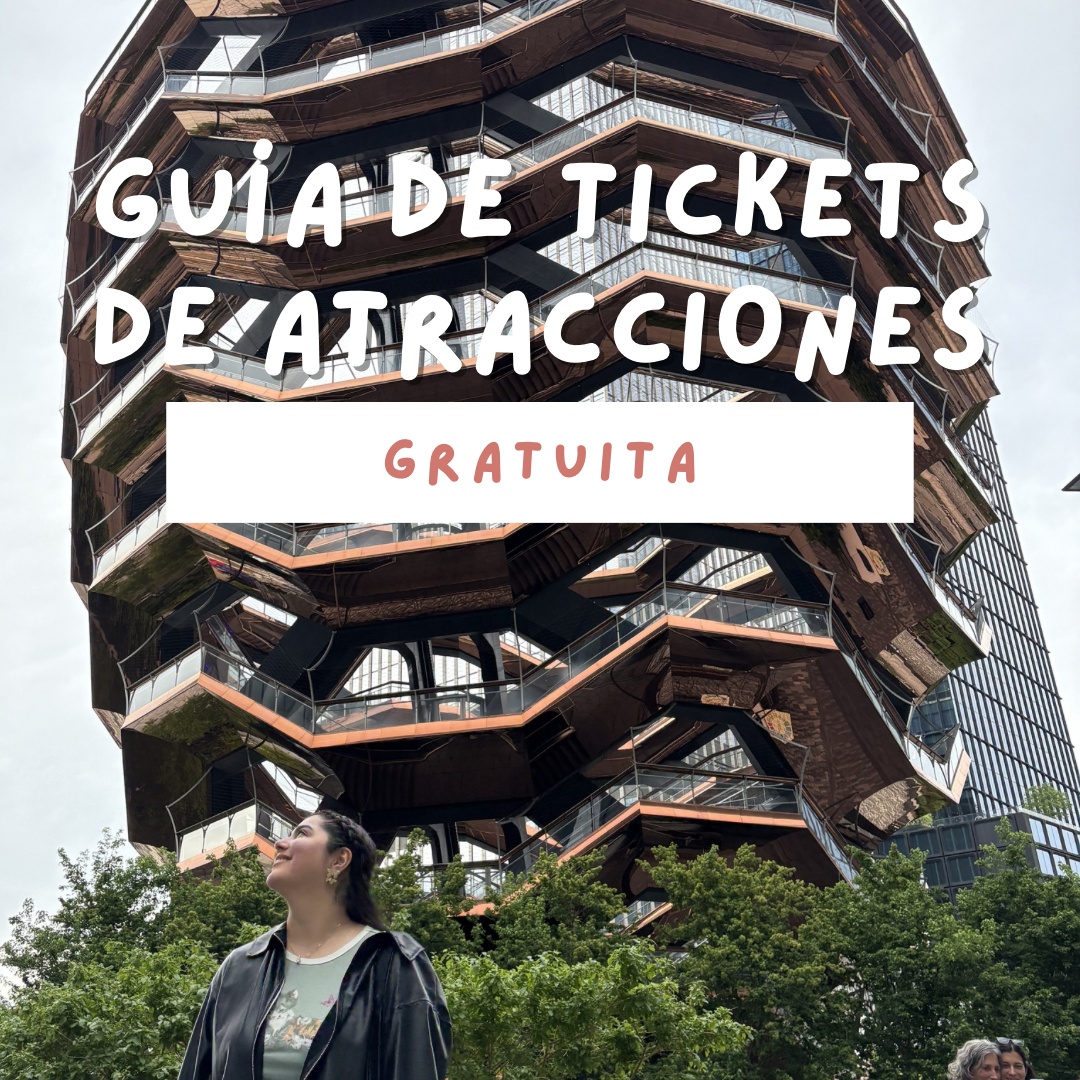 Guía gratuita con links de atracciones de Nueva York