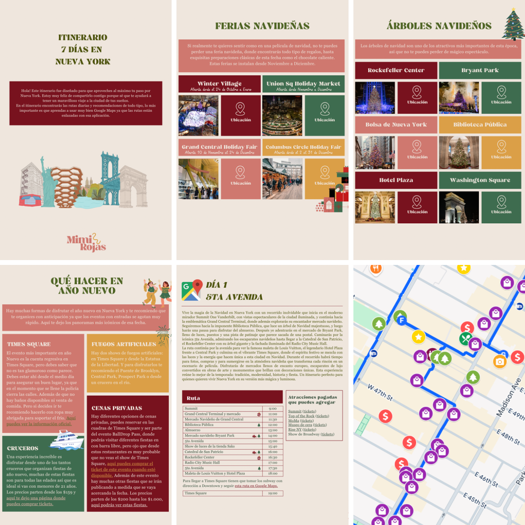 Itinerario navideño: 7 días en Nueva York